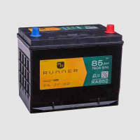 85Ah R+ Runner 12V 760 А, корпус: D26, крепление: B13, клеммы: конуc