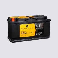 95Ah L+ Runner AGM 12V 850 А, корпус: L5, крепление: B13, клеммы: конуc