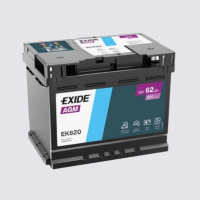 62Ah R+ Exide AGM 12V 680 А, корпус: L2, крепление: B13, клеммы: конуc