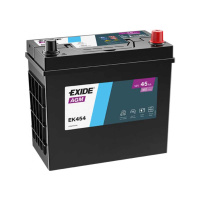 45Ah R+ Exide AGM 12V 380 А, корпус: Asia(б/б), крепление: , клеммы: конуc