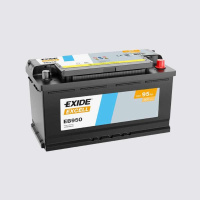 95Ah R+ Exide Excell 12V 800 А, корпус: L5, крепление: B13, клеммы: конуc