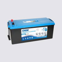 180Ah L+ Exide Marine&Leasure Dual AGM  12V 900 А, корпус: Euro, крепление: , клеммы: конуc