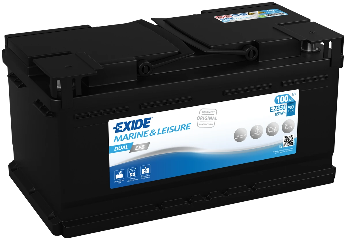 Exide EZ850 right
