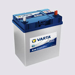 40Ah R+ Varta Blue Dynamic 12V 330 А, корпус: Asia(б/б), крепление: , клеммы: тонкий конус