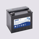 30Ah L+ Exide Motorbike&Sport GEL 12V 180 А (ДШВ: 197*132*186мм), корпус: Euro, клеммы: под болт