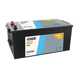 235Ah L+ Exide HDX Power PRO 12V 1 300 А (ДШВ: 513*279*240мм), корпус: Euro, клеммы: конуc
