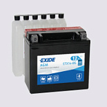 12Ah L+ Exide Motorbike&Sport AGM 12V 200 А (ДШВ: 150*87*145мм), корпус: Euro, клеммы: под болт