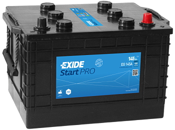 Грузовой аккумулятор 145Ah  прямая EXIDE TECHNOLOGIES 

Жидкий электролит 12V 1 000 А