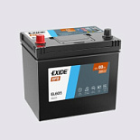 60Ah L+ Exide EFB 12V 520 А, корпус: D23, крепление: B00, клеммы: конуc