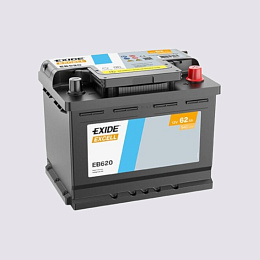 Аккумулятор 62Ah  обратная EXIDE TECHNOLOGIES 

Жидкий электролит 12V 540 А для легкового автомобиля
