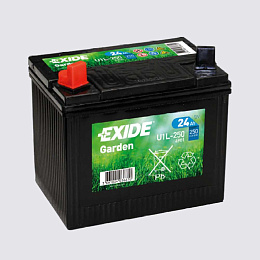 Мото аккумулятор 24Ah  прямая EXIDE TECHNOLOGIES 

Жидкий электролит 12V 250 А
