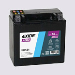 13Ah L+ Exide Start&Stop Auxiliary 12V 200 А, корпус: Euro, крепление: Start-Stop, клеммы: под болт