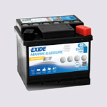40Ah R+ Exide Marine&Leasure Equipment GEL 12V  А (ДШВ: 210*175*175мм), корпус: Euro, клеммы: конуc