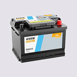 60Ah R+ Exide Excell 12V 540 А, корпус: LB2, крепление: B13, клеммы: конуc